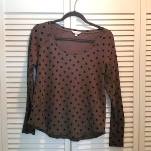 Casual LUCKY * BRAND khaki green T-shirt Size L